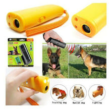 Training Dog Led Ultrasonic Anti Bark Barking Light Device Stop Control Collar M 2024 - buy cheap