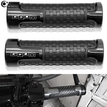 CNC Aluminium Motorcycle Handlebars Grip Handle Bar Non Slip Rubber Hand Bar Grips For HONDA GROM/MSX125 MSX 125 2014-2017 2024 - buy cheap