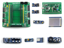 STM32 макетная плата STM32F051R8T6 Cortex-M0 для STM32F0DISCOVERY Kit + 2,2 дюйма 320x240 сенсорный ЖК + 7 модулей = Open32F0-D упаковка 2024 - купить недорого