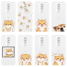 Shiba Inu Dog Cute Kawaii Phone Case For Nokia 7.1 6.1 5.1 3.1 2.1 Silicone Soft Back Cover For Nokia 7.1 6.1 5.1 3.1 2.1 Plus 2024 - buy cheap