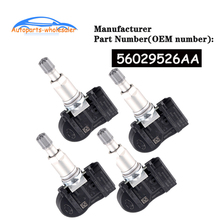 4 Pcs/lot 56029526AA For Chrysler Jeep Dodge TPMS Tire Pressure Monitoring Sensor 315Mhz car accessories 2024 - buy cheap