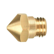 MK10 Nozzle 0.2mm 0.3mm 0.4mm 0.6mm 0.8mm Copper M7 1.75MM Threaded Part For FlashForge Duplicator i3 3D printer hotend parts 2024 - buy cheap