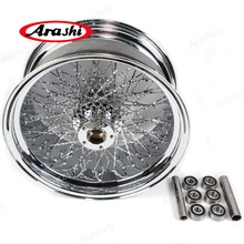 Arashi Motorcycle Wheel Rim For HARLEY DAVIDSION Custom Application Rear Wheel Rims 18''x 8.5'' 10.5'' Chrome Motorbike Wheels 2024 - buy cheap