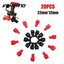 Vehemo Vehemo 20Pcs Pipe Shaped Rubber Black Red Battery Terminal Connecter Boots Insulating Cover Sleeve Tool Kits 2024 - buy cheap