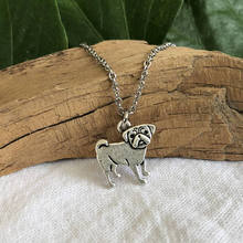 Pug Dog Pendant necklace for women dog jewelry trendy Pet necklace Gift for Friend 2024 - buy cheap