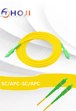 5Pcs/Lot 2M SC/APC-SC/APC Simplex 9/125 Single Mode SM Fiber Optic Cable Patch Cord Fiber Jumper 2024 - buy cheap
