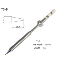 1PCS TS-B Headd Replacement Solder Tip For Mini TS100 Digital Soldering Iron Replacement Tip Lead Free Electric Soldering Iron 2024 - buy cheap