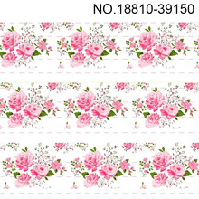 10yards - different sizes -Flowers pattern Grosgrain ribbon -beautiful flowers pattern printed ribbon 2024 - buy cheap