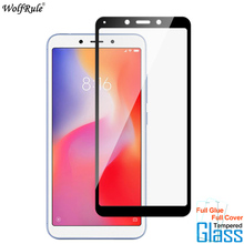 For Glass Xiaomi Redmi 6A 6 Screen Protector Full Glue Tempered Glass For Xiaomi Redmi 6 6A Glass Full Cover Phone Film 5.45'' 2024 - buy cheap