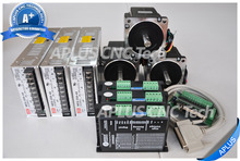 3-Axis NEMA 34 3 Phase Stepper Motor 636oz-in & Driver 3DM683 & 48V Power Supply Kit 2024 - buy cheap