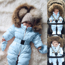 ARLONEET детская осенне-зимняя теплая Толстая бархатная парка, куртка для маленьких мальчиков и девочек, пальто с капюшоном, верхняя одежда, gd19 2024 - купить недорого