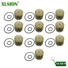 XLSION 10 piezas de filtro de aceite para Lexus IS250 IS350 GS300 GS350 GX460 04152-YZZA3 2024 - compra barato