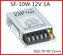 10W 12V 1A Ultra thin Single Output Switching power supply for LED Strip light  90-264 V AC Input 2024 - buy cheap