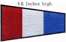 Icw penner três bandeiras 1.5 "patch bordado alto para 3d/wonder patch/flor tecido bordado 2024 - compre barato