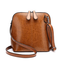 Fashion Women's handbag Genuine Leather Shoulder Bags retro Women Shell Messenger Bag Designer Small Crossbody Bags bolsos mujer 2024 - buy cheap