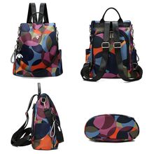 THINKTHENDO das Mulheres Anti-Roubo de Mochila de Nylon Sacos de Ombro Anti-roubo Grande Bagpack Mochila Casuais 2024 - compre barato