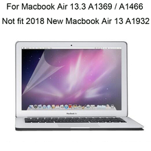 10 шт./лот, для Macbook Air 13 A1466 A1369, высокопрозрачная Защитная пленка для экрана MacbookAir 13,3, Защитная пленка для экрана Air13 2024 - купить недорого