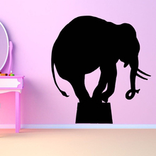 Circus Elephant Poster Wall Stickers for Nursery Kids Room Wallpaper Home Decoration Vinyl Wall Decals Bedroom Murals YY197 2024 - buy cheap