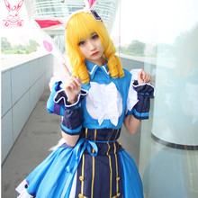 Japanese Anime cosplay Alice cos cartoon Female girls sweet Maid Costumes Halloween Harajuku Party cosplay Rabbit Girl dress 2024 - buy cheap