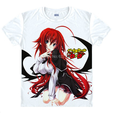 DxD-Camiseta de manga corta para hombre, camisa Masculina con estampado 3d de Anime, Issei, Hyodo, Rias 2024 - compra barato