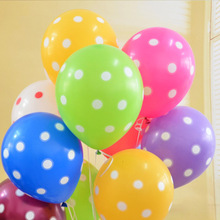 10pcs/lot 12inch Latex Polka Dot Balloons for Party Wedding Birthday Marry Decoration Wholesale Decoration Globos Supplies 2024 - buy cheap