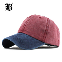 [FLB] 9 colors Washed Denim Snapback Hats Autumn Summer Men Women Baseball Cap Golf Sunblock Beisbol Casquette Hockey Caps F362 2024 - buy cheap