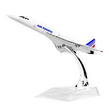 Modelos de avión de Metal del F-BVFB Air Francia, 16cm, regalo de cumpleaños para niños, modelos de avión de regalo de Navidad, envío gratis 2024 - compra barato