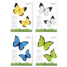 Kawaii Stickers Sticky Notes Cute Color Butterfly N Times Memo Pads Notepad Notebook Bookmark Office School Supplies Stationery 2022 - buy cheap