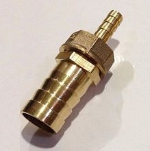 Hose Barb I/D 10mm x Hose Barb I/D 14mm Brass coupler Splicer Connector fitting for Fuel Gas Water 2024 - buy cheap