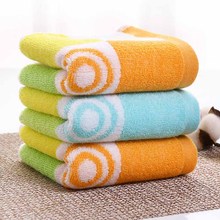 25*50cm 100% Cotton Cartoon Circle Thick For Kids Adults Printed Soft Sports Beauty Face Towel Hair Hand Home Serviette Recznik 2024 - buy cheap