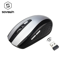 Soawin-mouse gamer sem fio, 2.4ghz, usb, 1600dpi, para pc ou notebook 2024 - compre barato