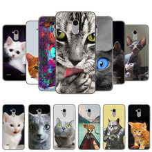 For zte V7 Lite Case,Silicon Cat Painting Soft Back Cover For ZTE Blade V7 Lite V7Lite Blade V6 Plus V0720 5.0" cases shell 2024 - buy cheap