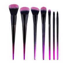 7PCS Makeup Brushes Powder Foundation Eyeshadow Eyeliner Lip Cosmetic Brush  pincel maquiagem 2024 - buy cheap