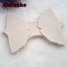 Ginkgo leaf Silicone molds reindeer fondant molds cake decorating tools chocolate gumpaste mold Christmas cake mould 2024 - buy cheap