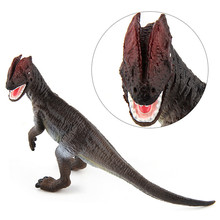 Figura de ação Jurassic Dilophosaurus Carnotaurus 18 centímetros Bonecas Animal Collectible Modelo Mobiliário Brinquedo 2024 - compre barato