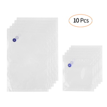 10pcs/lot 2 Size Reusable PE Vacuum Bags for Food Fresh-keeping Food Storage Bag Zipper Food Savers Organizer Travel Sealing Bag 2024 - buy cheap