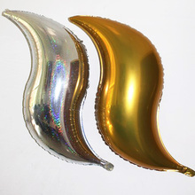 Aluminum foil balloon helium balloon party decoration 36 inch oversized aluminum balloon gold and silve 2024 - купить недорого