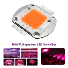 100W Full Spectrum LED COB Chip Grow Light Plant Growing Lamp Bulb 380-840NM 1pcs 2024 - buy cheap
