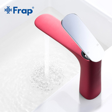 Frap High Quality Basin Faucet Water Tap Bathroom Faucet Solid Red Brass Single Handle Sink Cold and Hot Water Mixer Tap Y10039 2024 - buy cheap