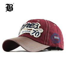 FLB-gorra de béisbol con cierre trasero para hombre y mujer, gorro informal de algodón ajustable, estilo Hip hop, F153 2024 - compra barato