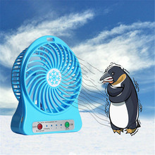 1PC Portable Personal Mini Fan Adjustable 3 Speed USB Rechargeable Fans Home Office Desk Cooler Fan Summer Air Cooler 2024 - buy cheap
