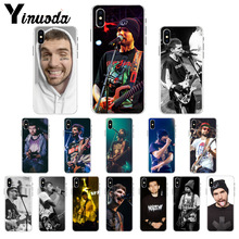 Yinuoda Russian rapper Noize MC TPU Soft High Quality Phone Cover for iphone 13 X XS MAX 6 6S 7 7plus 8 8Plus 5 5S XR 2024 - buy cheap