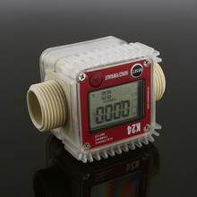 Digital LCD K24 Fuel Meter for Chemicals Water Sea Adjust Liquid Meters Measuring Tools Red Blue 2024 - buy cheap