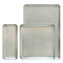 3sizerectangle Antique silver aluminum metal storage trays perfume trayserving platter jewelry plate decoration makeup trayFT200 2024 - buy cheap