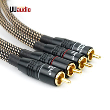 1pair High Quality RCA To RCA DIY RCA Cable / RCA Audio Cable 0.5M 1M 1.5M -  UU15 2024 - buy cheap