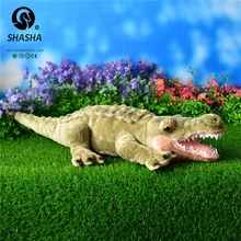 high quality goods  cute crocodile 70 cm  plush toy  simulation crocodile doll gift d902 2024 - buy cheap