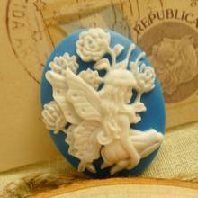 flower angel silicone mold Cake decoration tool mini cake mould round silicone mold D1023 2024 - buy cheap