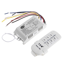 1/2/3/4 Way ON/OFF 220V Wireless Receiver Lamp Light Remote Control Switch 2024 - buy cheap