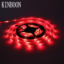 RED 5M 300 LED 3528 DC 12V LED Strip Non-Waterproof / Waterproof  Flexible Changeable Light+DC Female +2A Power Adapter 2024 - buy cheap