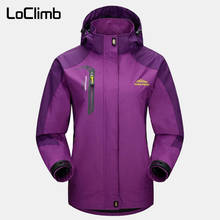 LoClimb Spring/Autumn Waterproof Jacket Women Outdoor/Trekking/Hiking Jackets Female Mountain Climbing Coat Windbreaker AW119 2024 - buy cheap